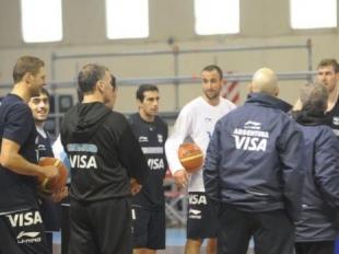 Noche de ensayo para Gin�bili y compa��a