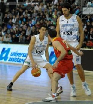 En su despedida del pa�s, la selecci�n super� a Espa�a �B�