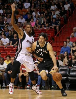 �Raptors y centellas, Miami!