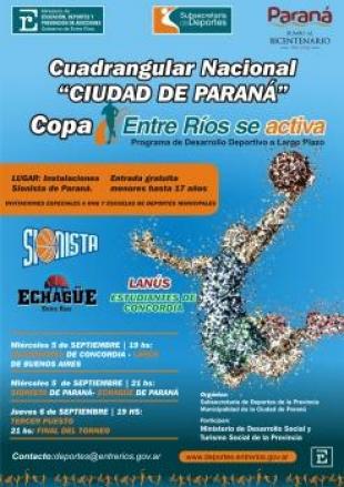 Comienza el cuadrangular �Ciudad de Paran�
