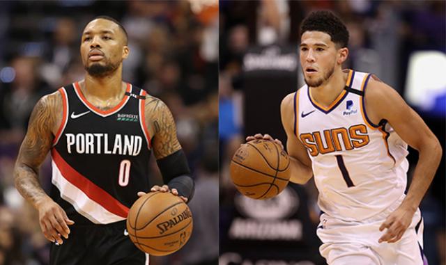Cambio de �ltimo momento: afuera Lillard y adentro Booker