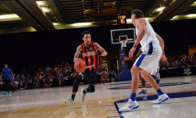 El campe�n no se hizo pie en el comienzo