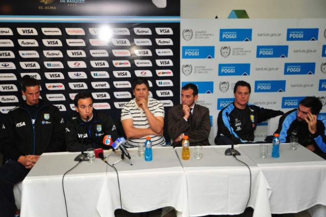 Se present� la Selecci�n en San Luis