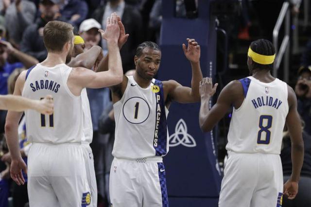 Pacers le marc� el territorio a los Sixers