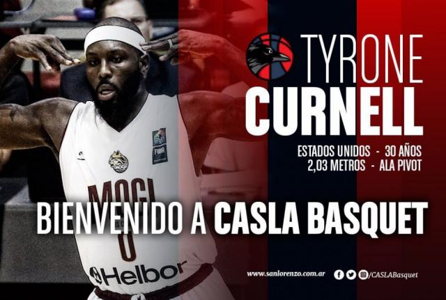 San Lorenzo oficializ� a Tyrone Curnell