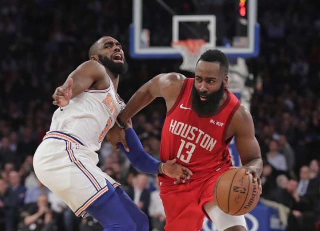 James Harden: infernal actuaci�n en el Madison Square Garden