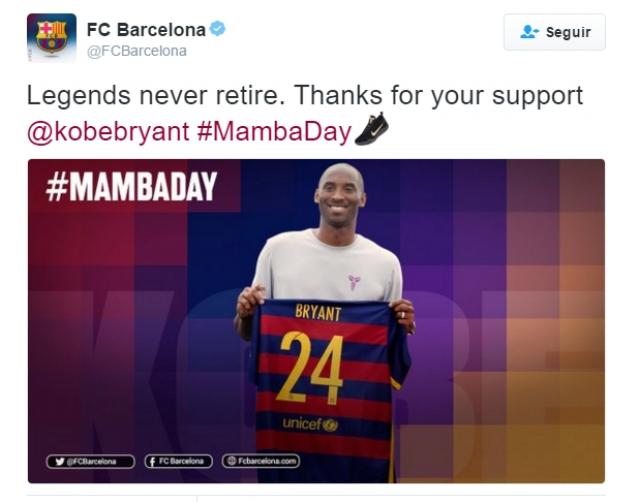 El f�tbol tambi�n habl� de Kobe